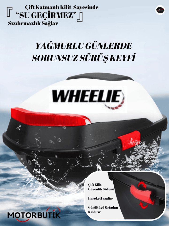 WHEELIE XT88-W 32 Litre MOTOSİKLET ÇANTA