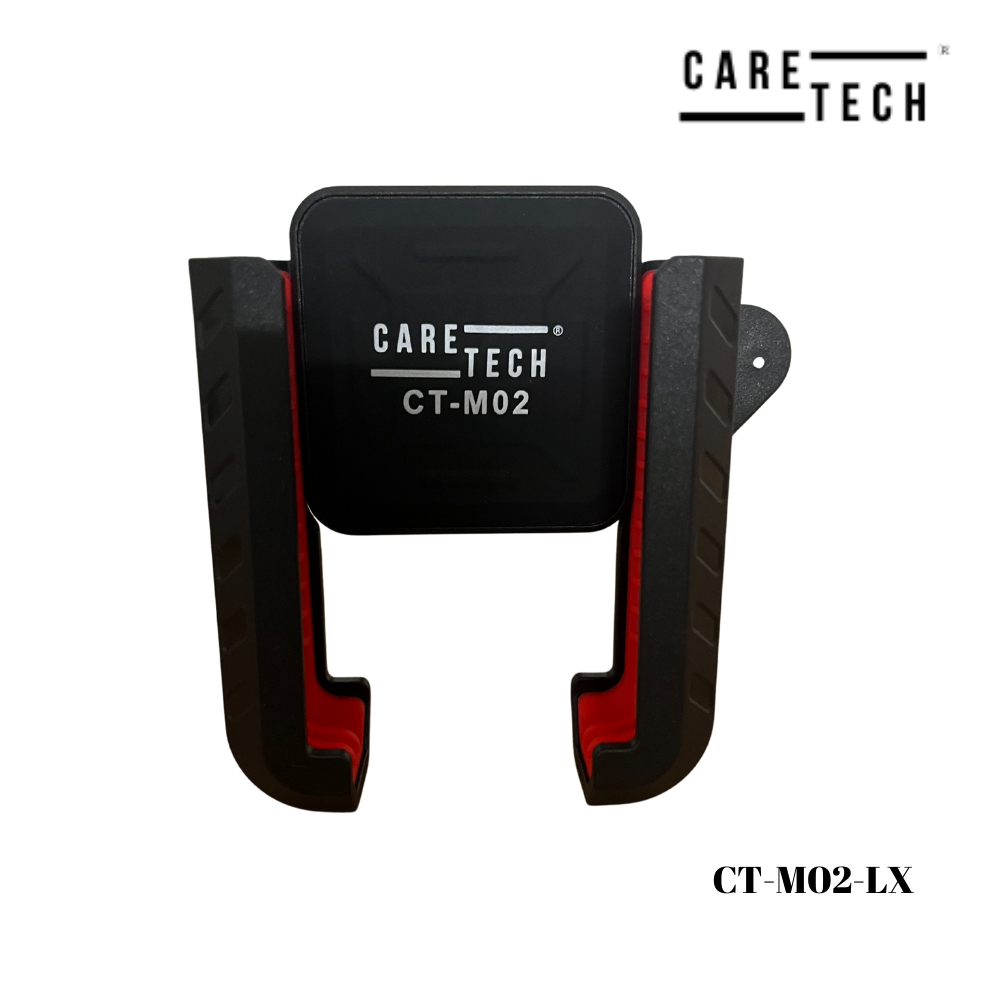 CARETECH CT-M02 LX Telefon Tutucu Gidon Ayna Montajlı Motosiklet Tek Elle Kilitleme Su geçirmez Üniversal