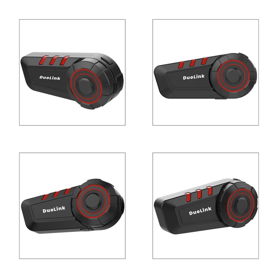 DuoLink X08 İnterkom Bluetooth Motosiklet Kulaklık Kask Intercom Akıllı Telefon Destekli Sesli Yanıt