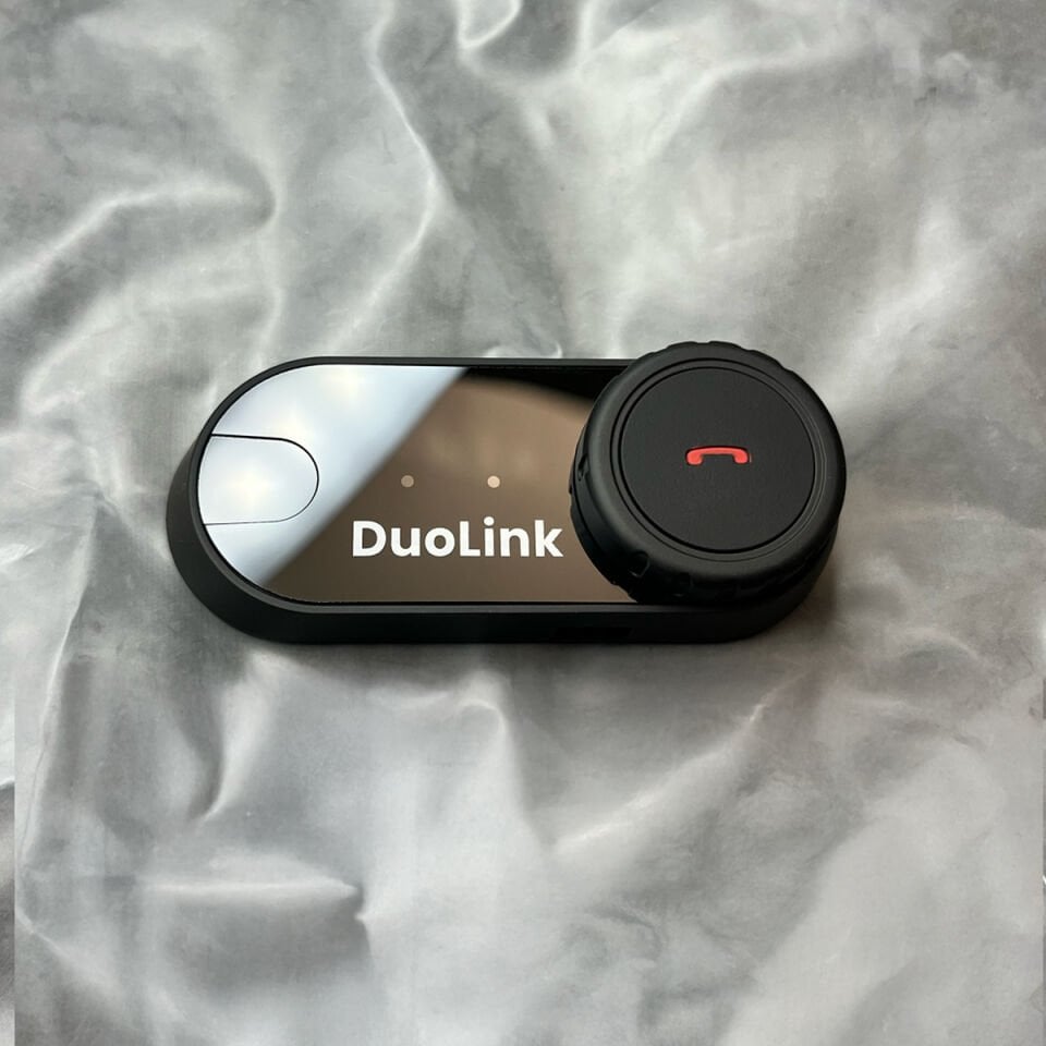 DuoLink X12 VB İnterkom Bluetooth 2-3 Kişi Grup Motosiklet Kask Kulaklık Müzik Paylaşım Intercom Sesli Yanıt