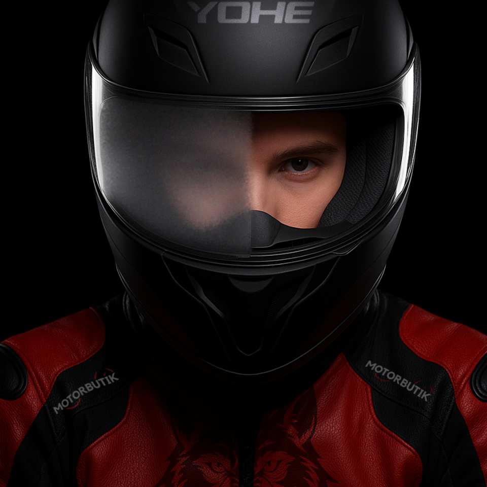 CARETECH CT-80S Motosiklet Kask Buğu Önleyici Film - Kask Vizörü Anti Fog Kolay Montaj  (KASK DEĞİLDİR)