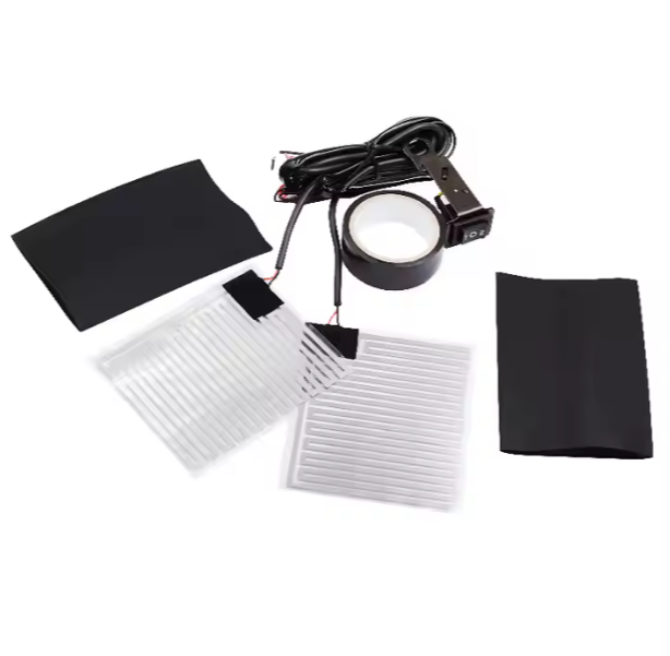 CARETECH CT-E043 Elcik Isıtma Motosiklet 2  Kademeli Isıtmalı Sarmalı Takım Motosiklet Gidon Evrensel