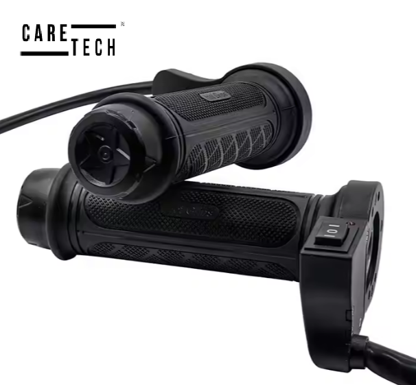 CARETECH CT-E392 Elcik Isıtma Motosiklet 2 Kademeli Isıtma Geçmeli Takım Motosiklet Gidon Evrensel