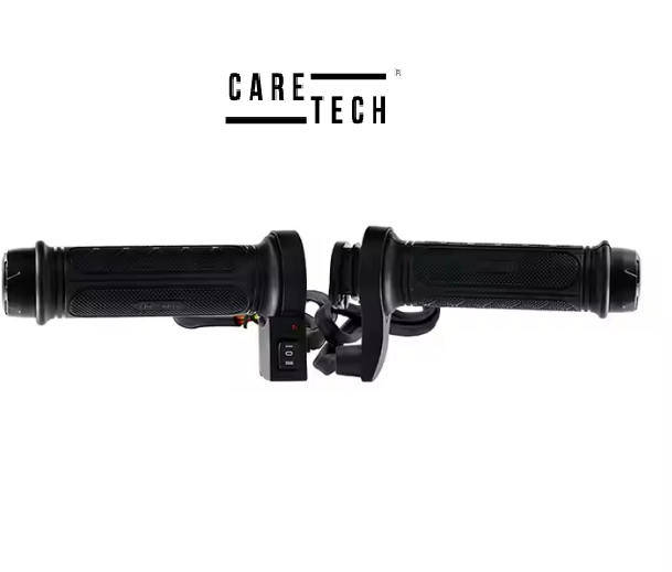 CARETECH CT-E392 Elcik Isıtma Motosiklet 2 Kademeli Isıtma Geçmeli Takım Motosiklet Gidon Evrensel