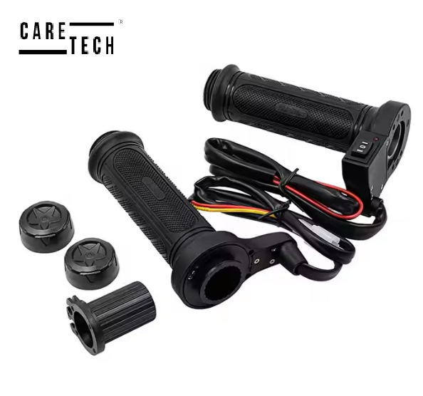 CARETECH CT-E392 Elcik Isıtma Motosiklet 2 Kademeli Isıtma Geçmeli Takım Motosiklet Gidon Evrensel