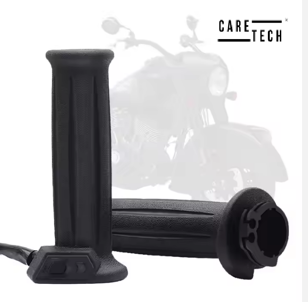 CARETECH CT-E1970 Elcik Isıtma Motosiklet 5 Kademeli Isıtmalı Geçmeli Takım Motosiklet Gidon Evrensel