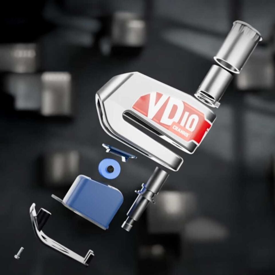 CRANNS VD10 Alarmlı Disk Kilidi Bluetooth App Kontrollü 304 Paslanmaz SRA Sertifikalı 10 mm Karbür PİM