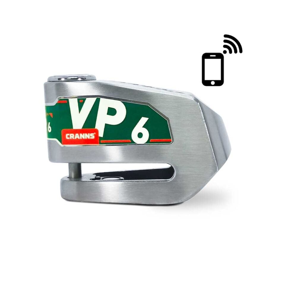 CRANNS VP6 ALARMLI MOTOSİKLET DİSK KİLİDİ BLUETOOTHLU HATIRLATMA KABLO HEDİYELİ
