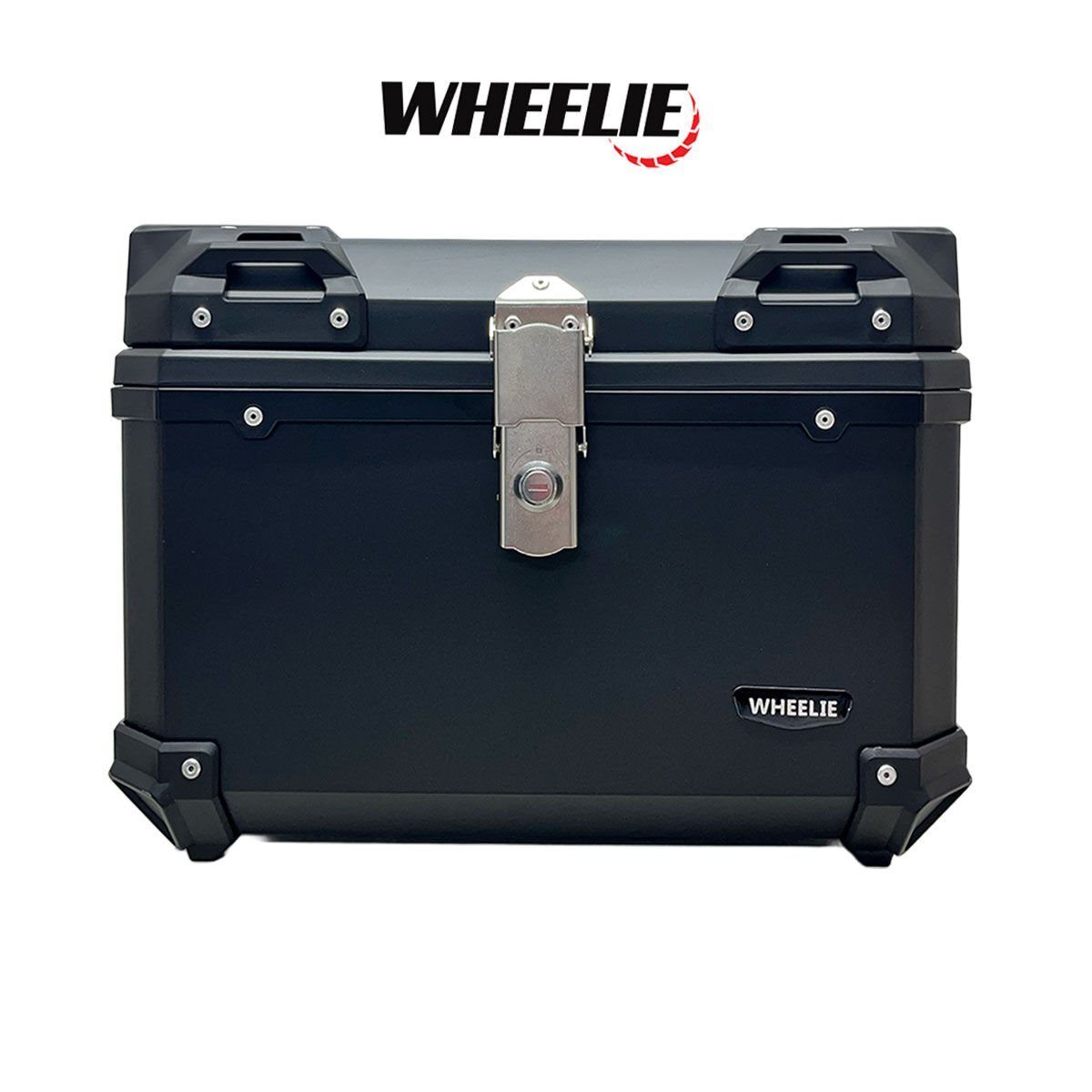 XT577-B 55 Litre Motosiklet Arka Çanta Siyah Su Geçirmez ABS Üniversal
