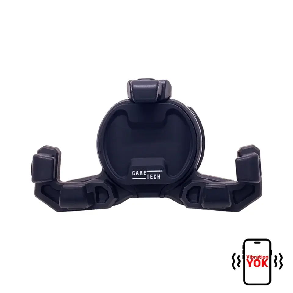 CT-M17 Telefon Tutucu Titreşim Özellikli Motosiklet Gidon Yatay Kullanım Su Geçirmez Üniversal