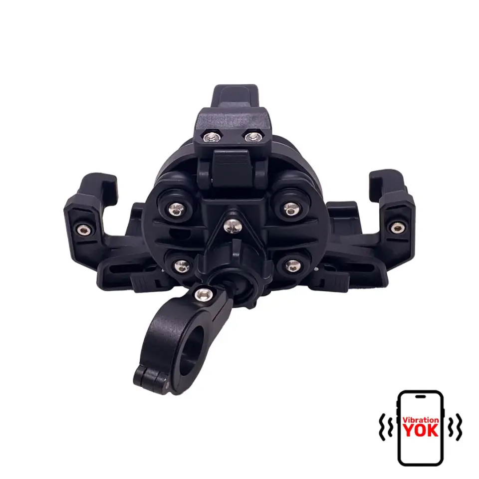 CT-M17 Telefon Tutucu Titreşim Özellikli Motosiklet Gidon Yatay Kullanım Su Geçirmez Üniversal