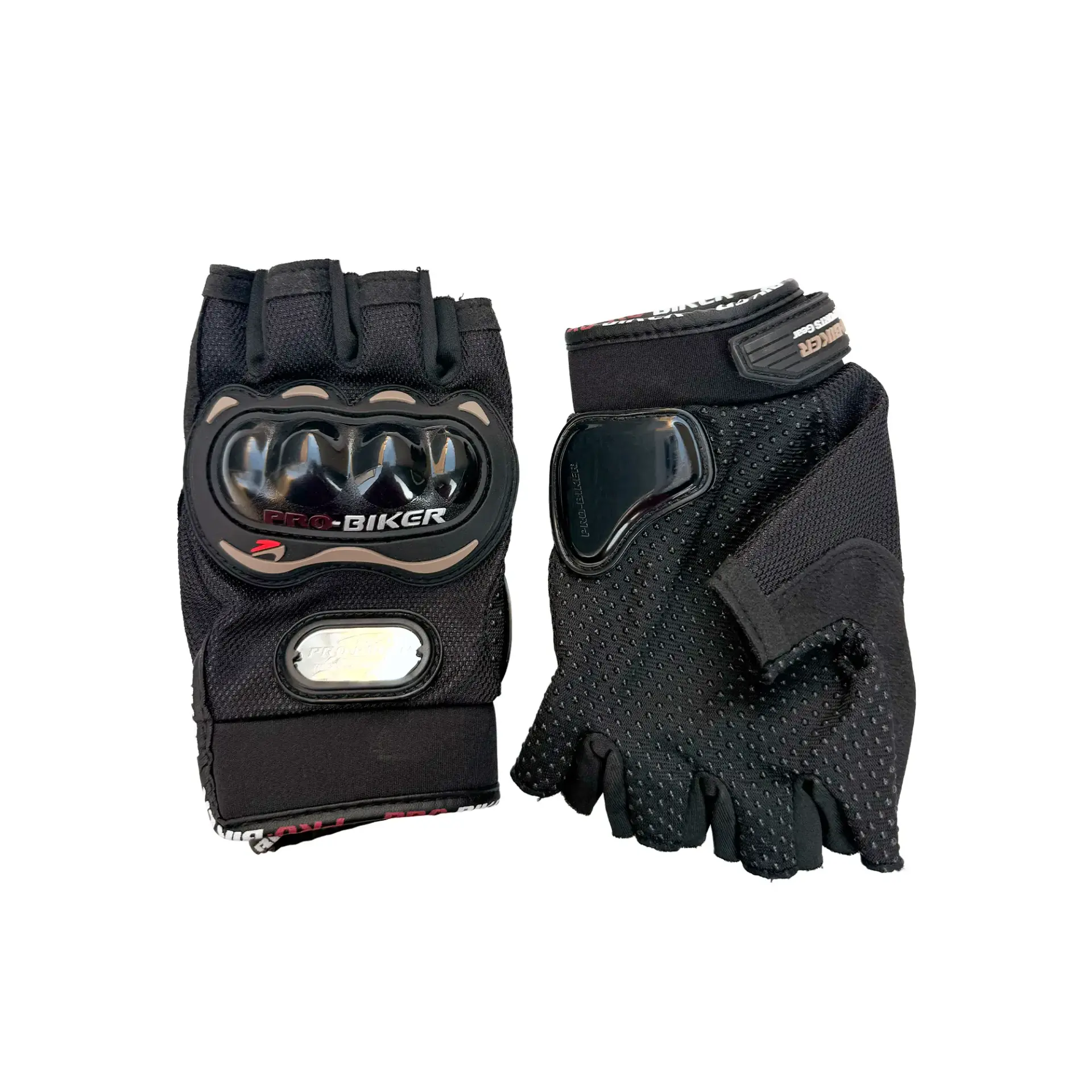 PRO BIKER MCS-04C Motosiklet Eldiveni – Dokunmatik, Korumalı, Kaymaz Avuç, YAZLIK, SİYAH (XXL)