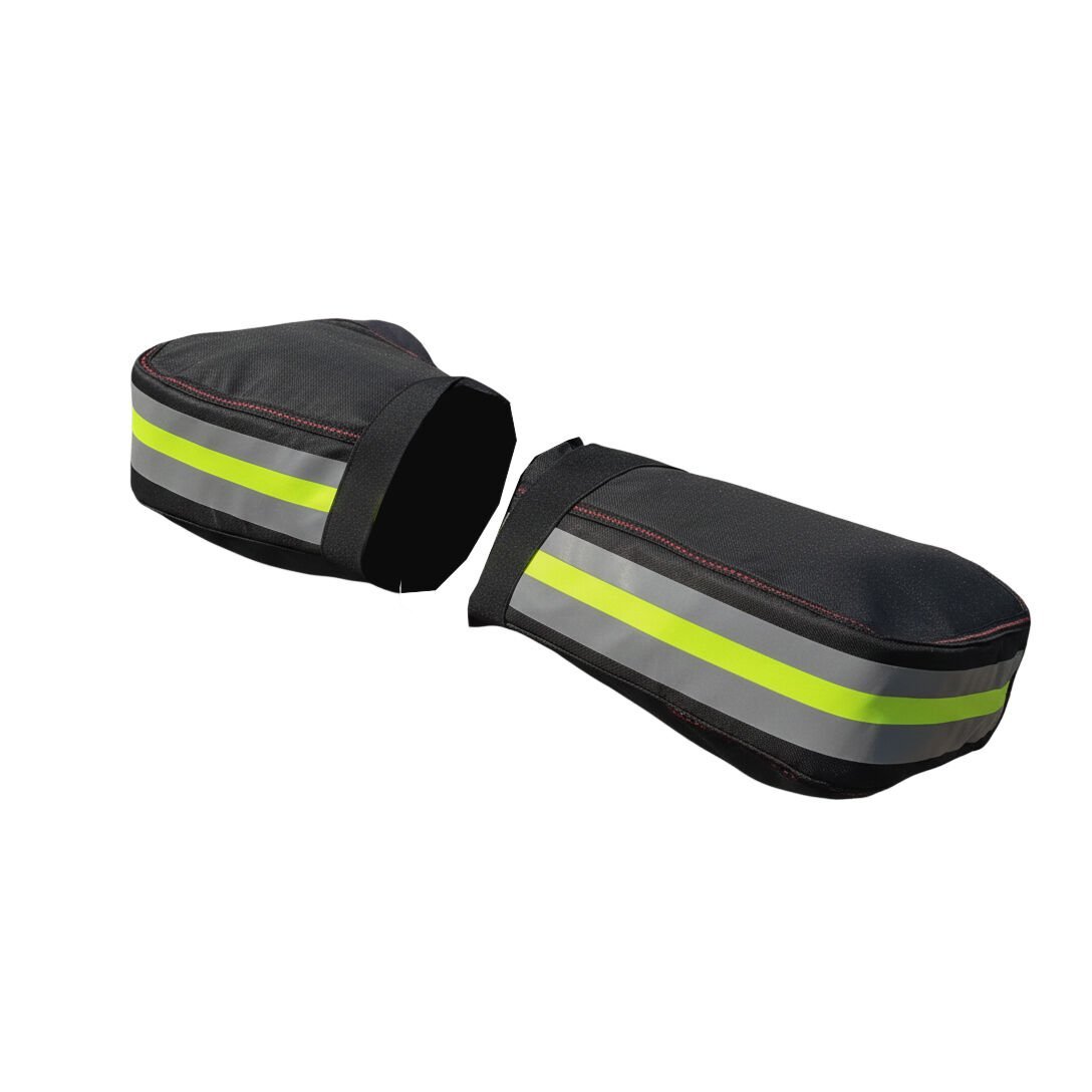 CT-EKR Motosiklet El Koruma Kılıfı Elcik Yünlü Reflektörlü Motor Vitesli Modele Uyumlu Su Geçirmez