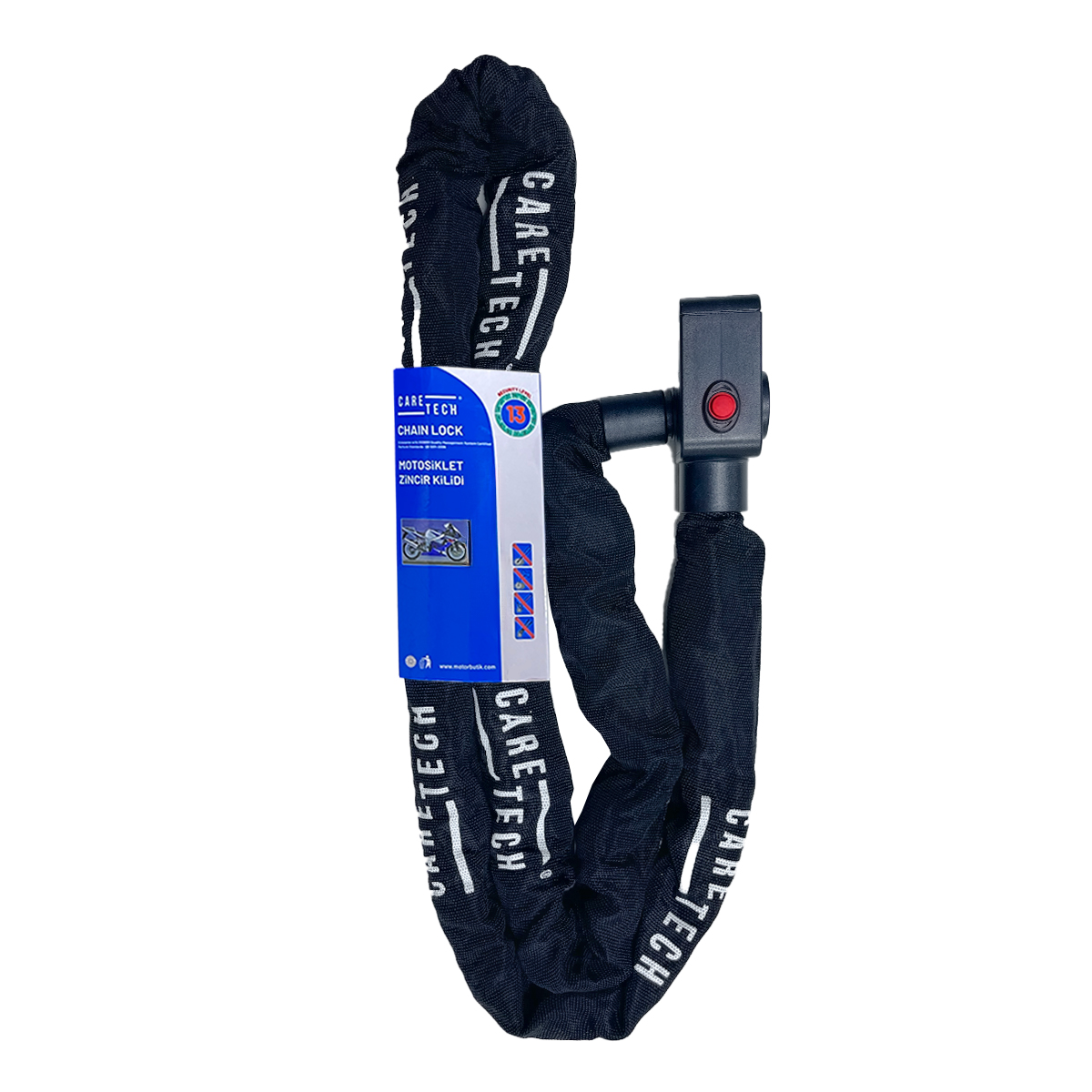 CARETECH CT-774 (1M) HIRSIZLIĞA KARŞI ALARMLI ZİNCİR KİLİDİ