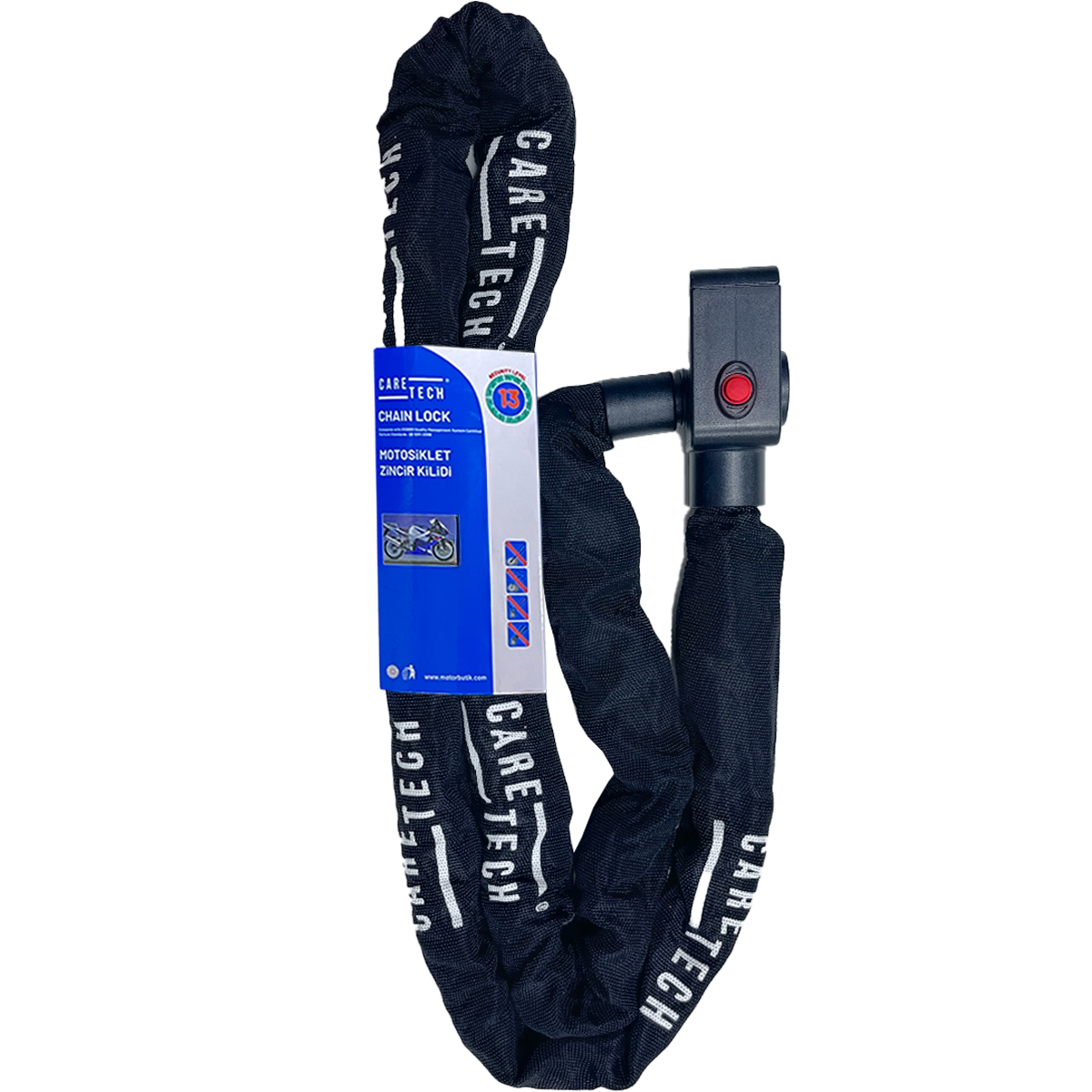 CARETECH CT-774 (1.8M) HIRSIZLIĞA KARŞI ALARMLI ZİNCİR KİLİDİ